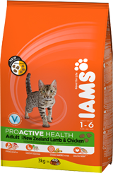 Iams Adult with New Zealand Lamb&Chicken 10kg
