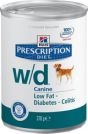 8017 Hills Prescription Diet Canine W/D 370гр 