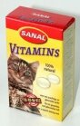 Санал для кошек Витамины 100 таблеток