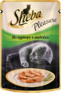 Sheba Pleasure пауч для кошек Курица/Индейка по 85гр