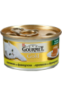 GOURMET GOLD консервы для кошек террин с Кроликом по-французски паштет 85гр.