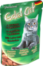 Edel Cat Паучи нежные кусочки в соус Печень Кролик 0,1kg.