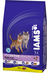 Iams Adult Multi-Cat with Chicken&Salmon 1,5kg