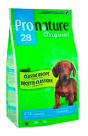 Pronature 28 корм для щенков мелких и средних пород с цыпленком 15 кг