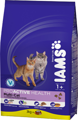 Iams Adult Multi-Cat with Chicken&Salmon 3kg