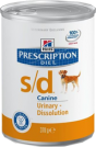 8015 Hills Prescription Diet Canine S/D 370гр